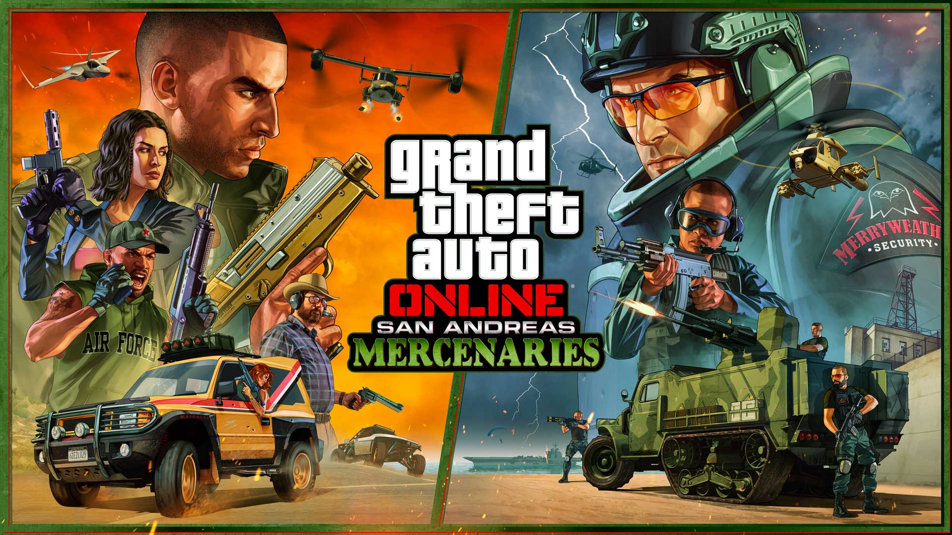 Grand Theft Auto Online - San Andreas Mercenaries – уже в игре - Rockstar  Games