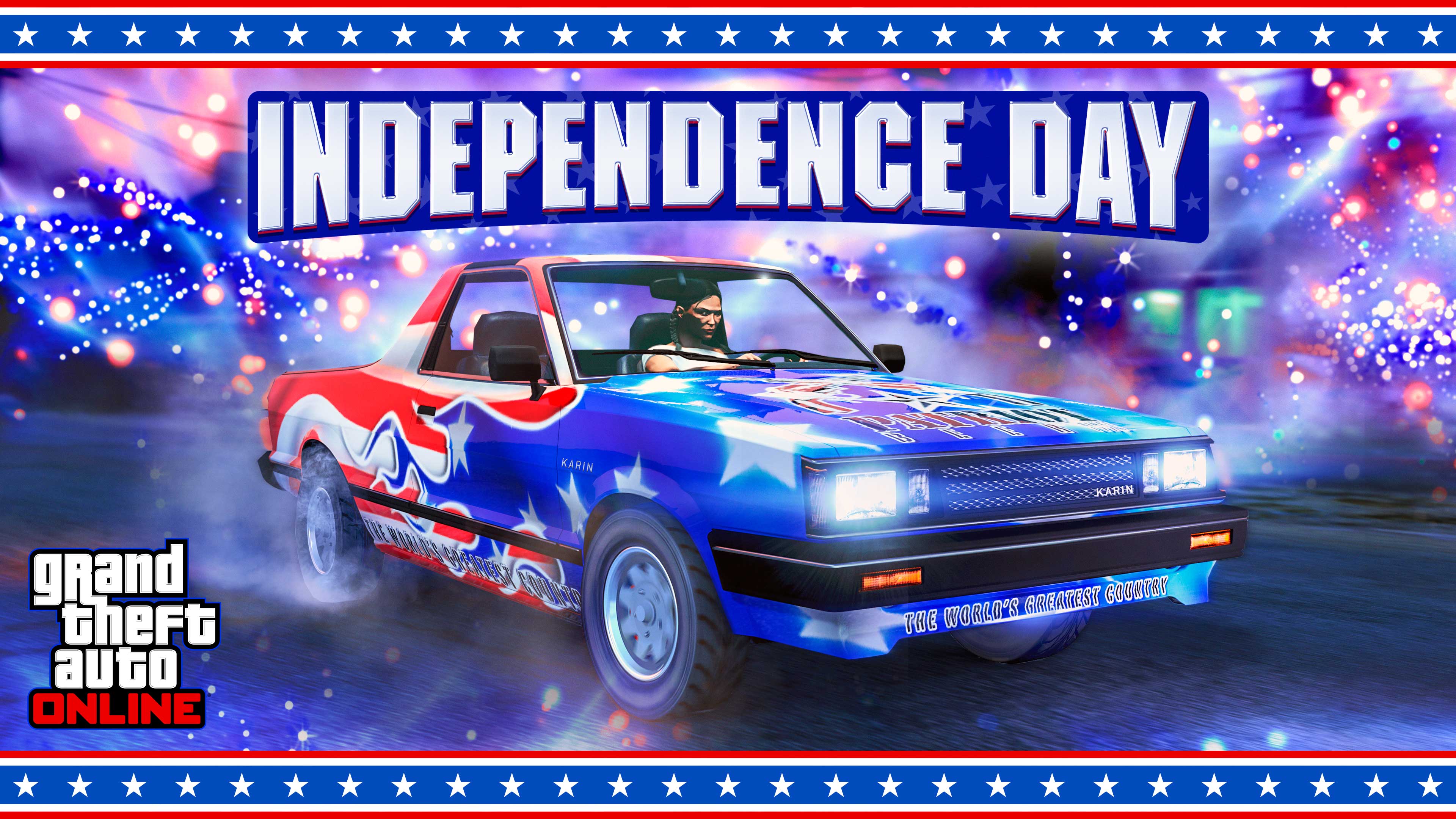 Grand Theft Auto Online - Independence Day Bonuses - Rockstar Games